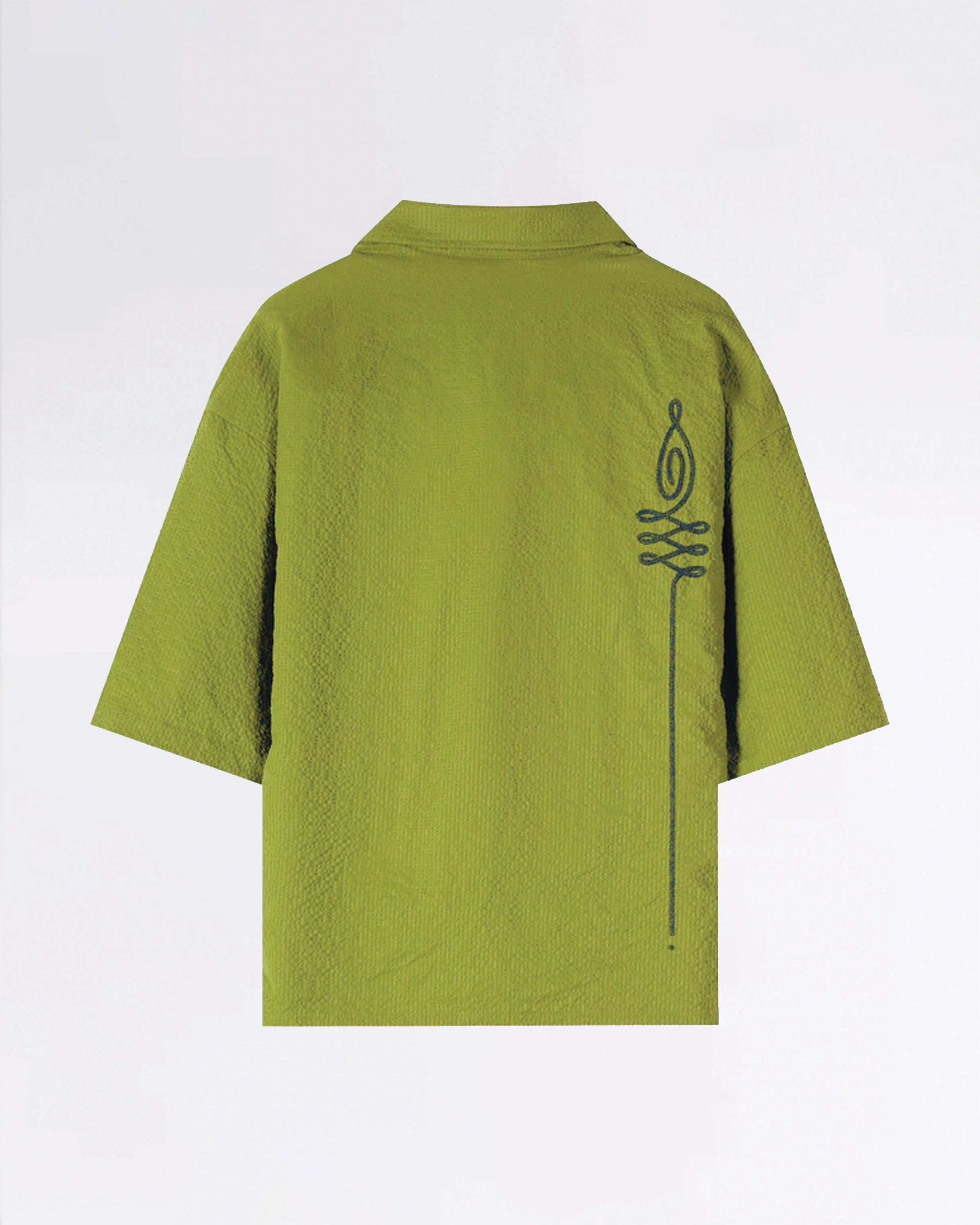 COMMODORE WOVEN S/S SHIRT OLIVE